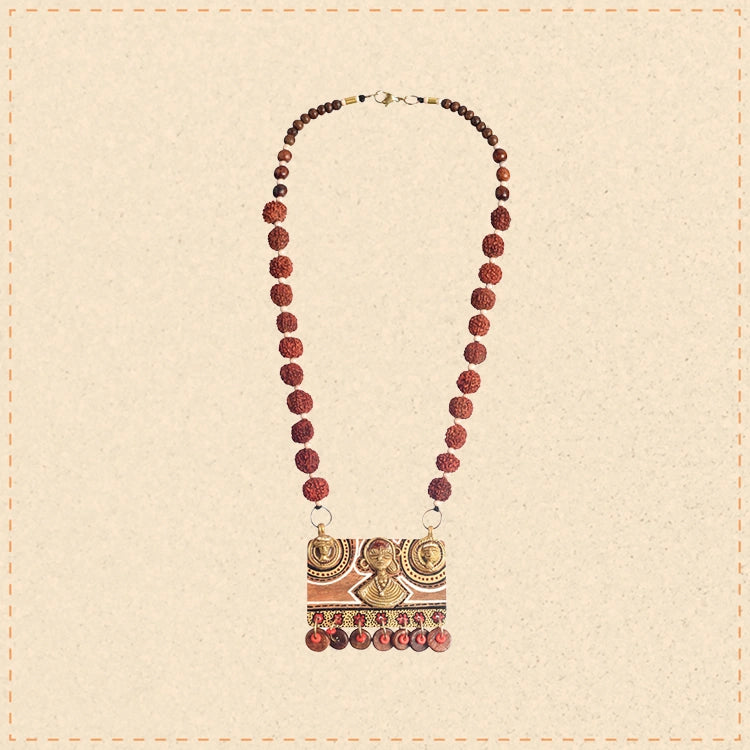 Queen's Trinity Handcrafted Tribal Necklace