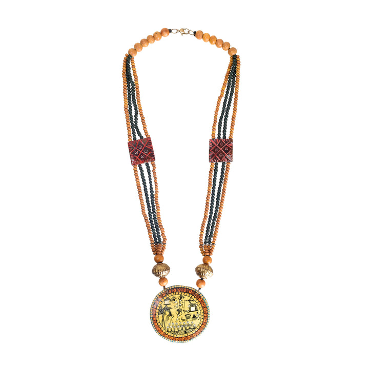 Zuri Tribal Art Necklace