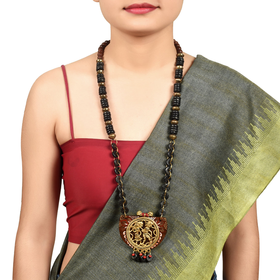 Moon Village Handcrafted Necklace