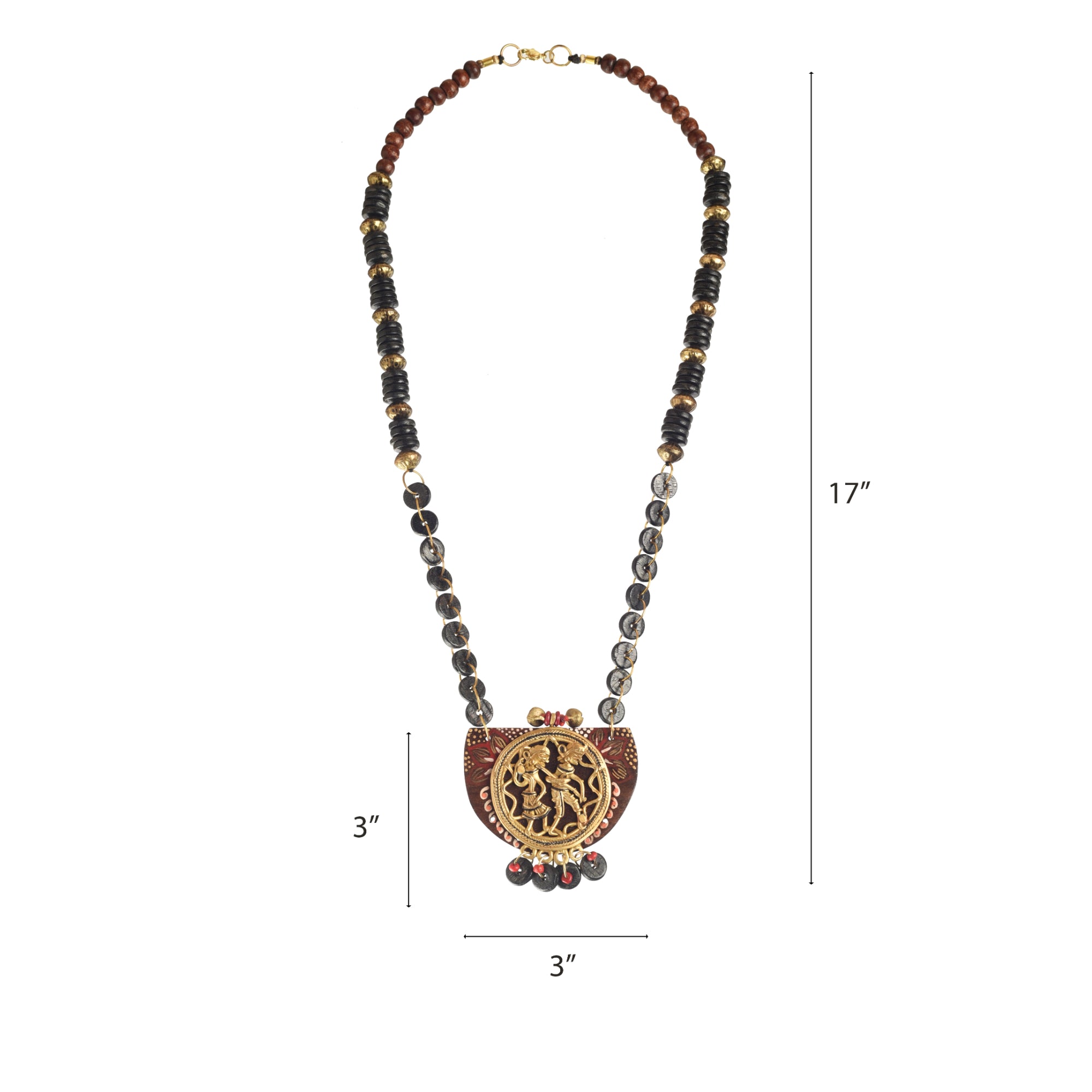 Moon Village Handcrafted Necklace