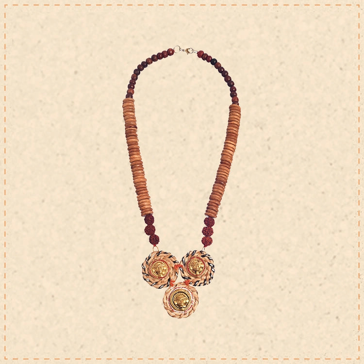 The Monks' Handcrafted Tribal Dhokra Necklace