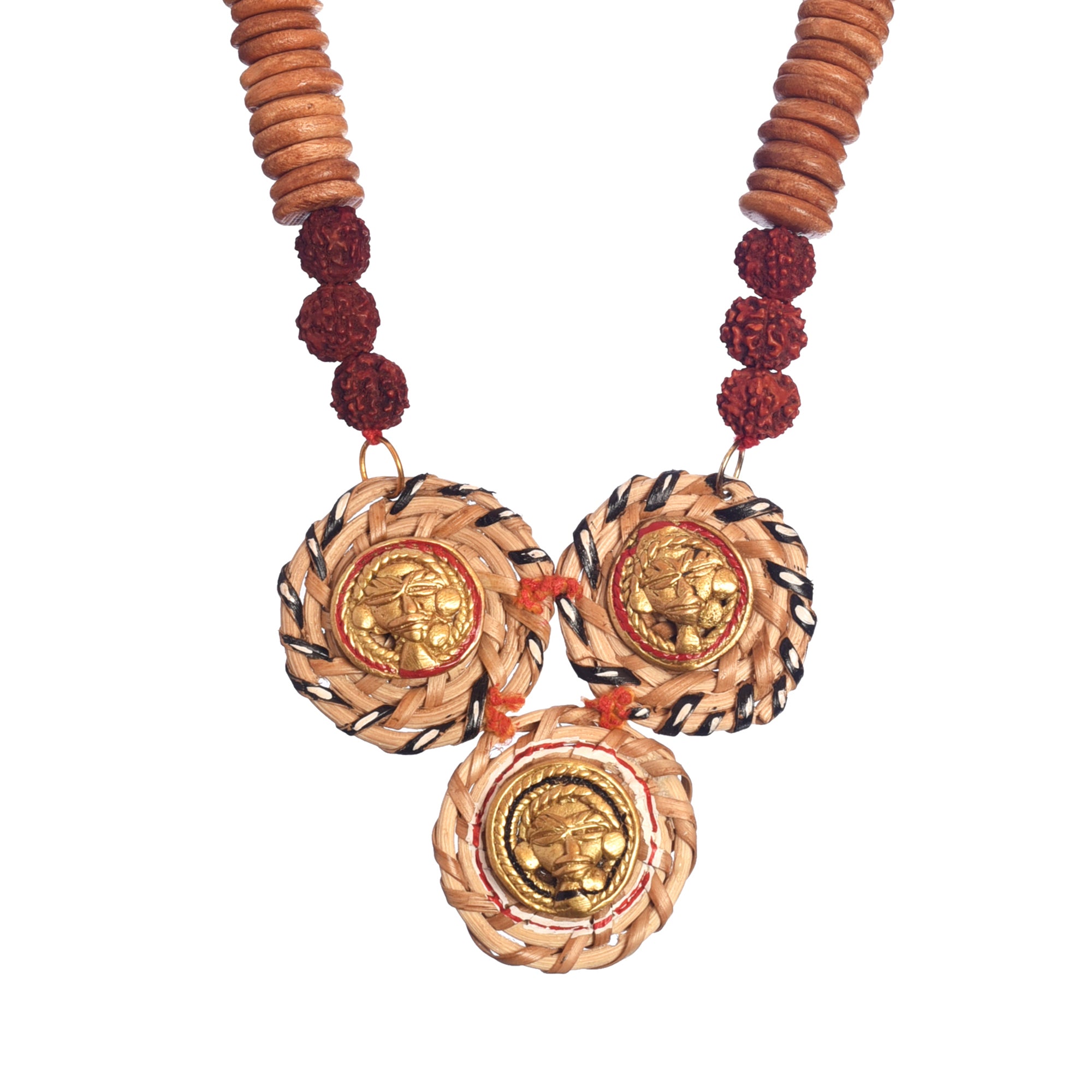 The Monks' Handcrafted Tribal Dhokra Necklace