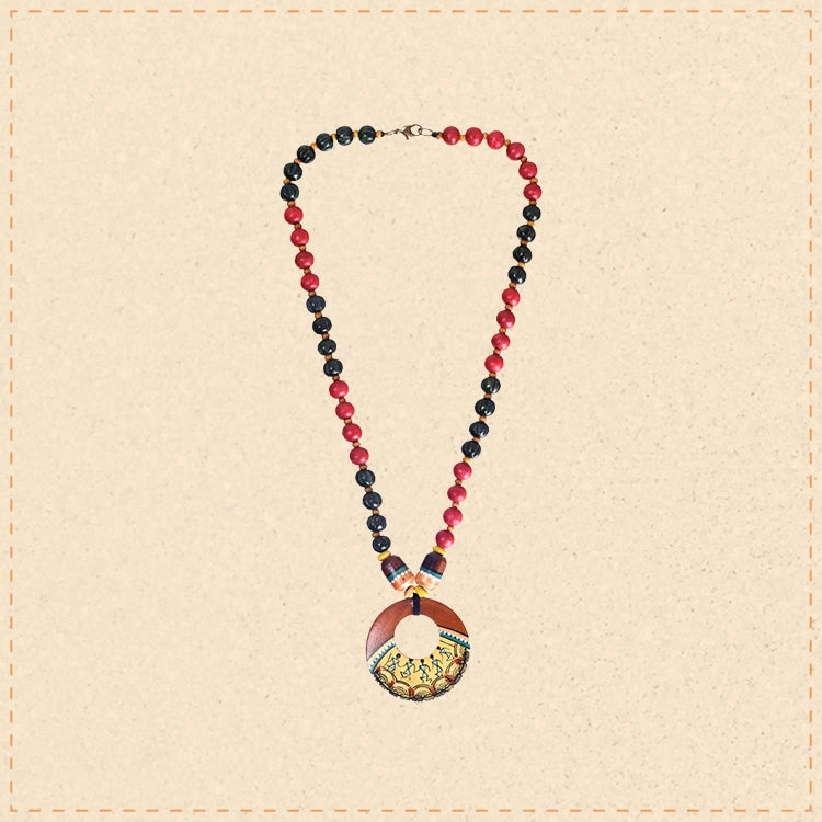 Syra Handcrafted Art Necklace