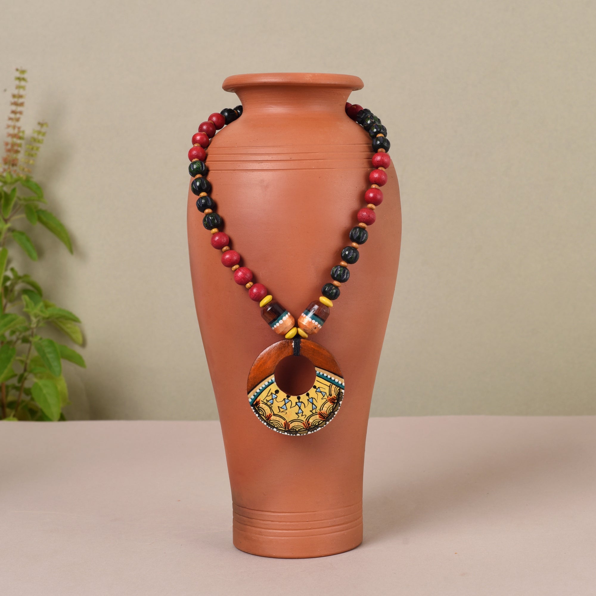 Syra Handcrafted Art Necklace