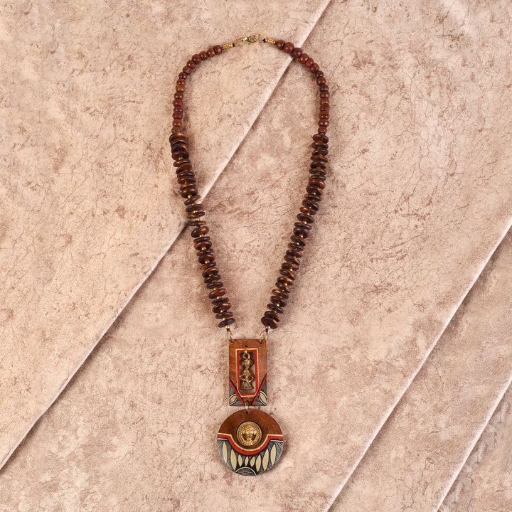 Romeo Juliet' Handcrafted Tribal Dhokra Necklace