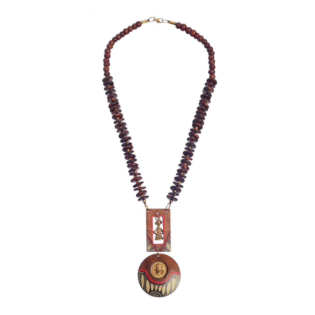 Romeo Juliet' Handcrafted Tribal Dhokra Necklace