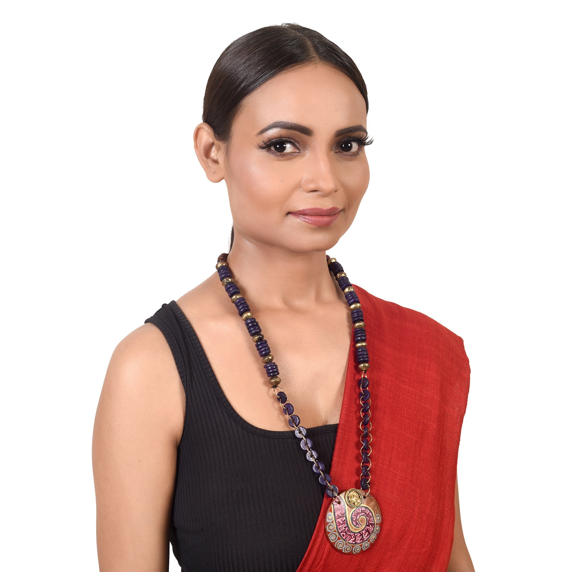 The Bride' Handcrafted Tribal Dhokra Necklace