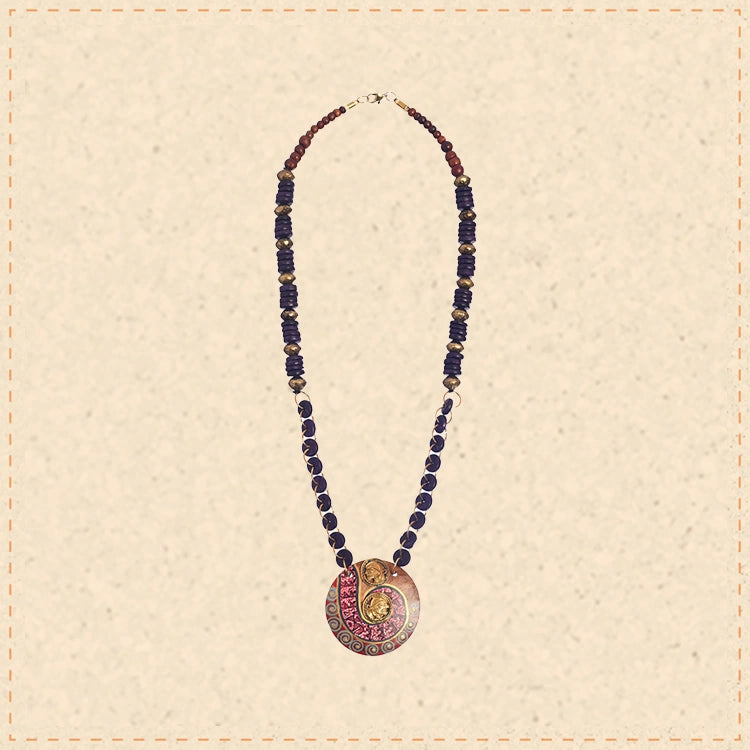 The Bride' Handcrafted Tribal Dhokra Necklace