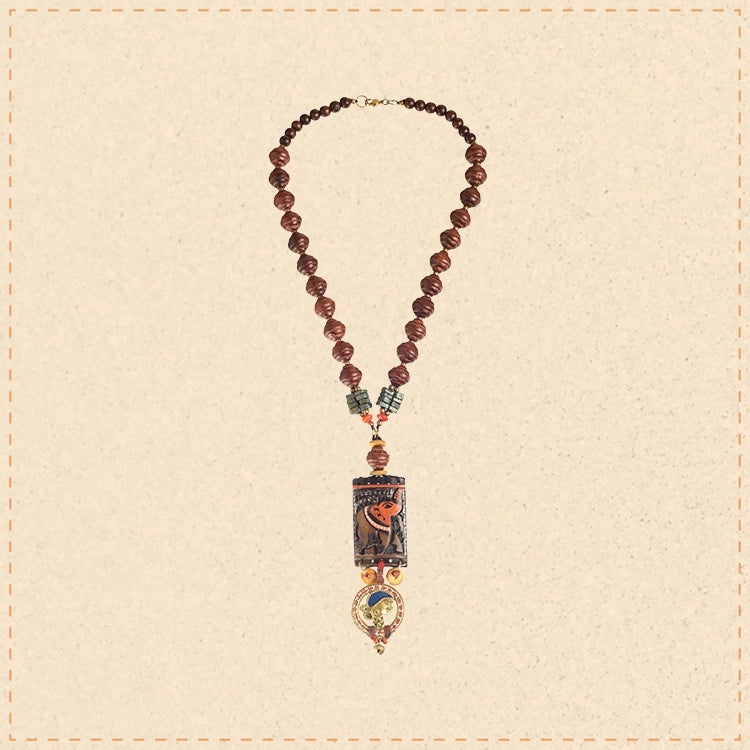 The Elephant Queen Handcrafted Necklace