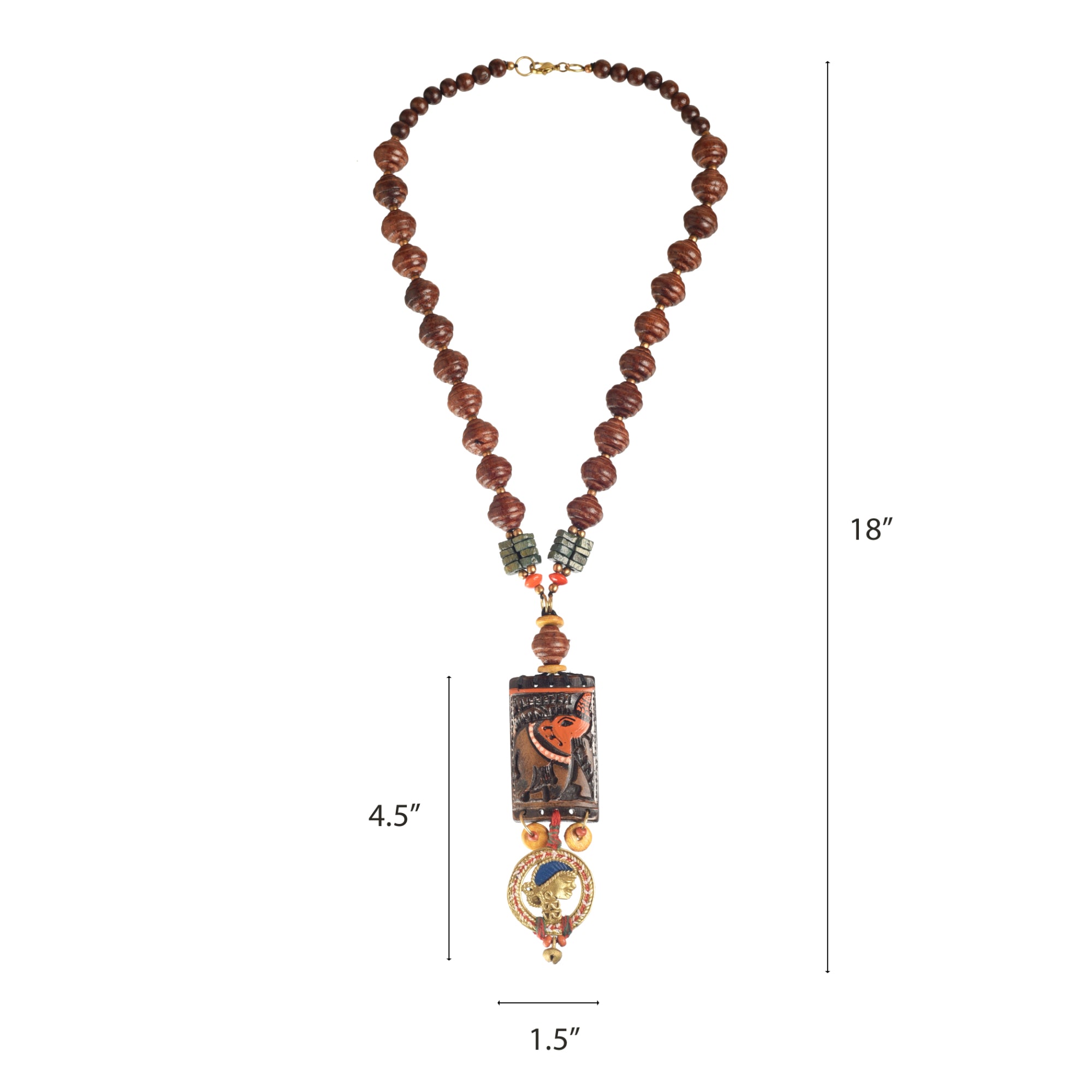 The Elephant Queen Handcrafted Necklace