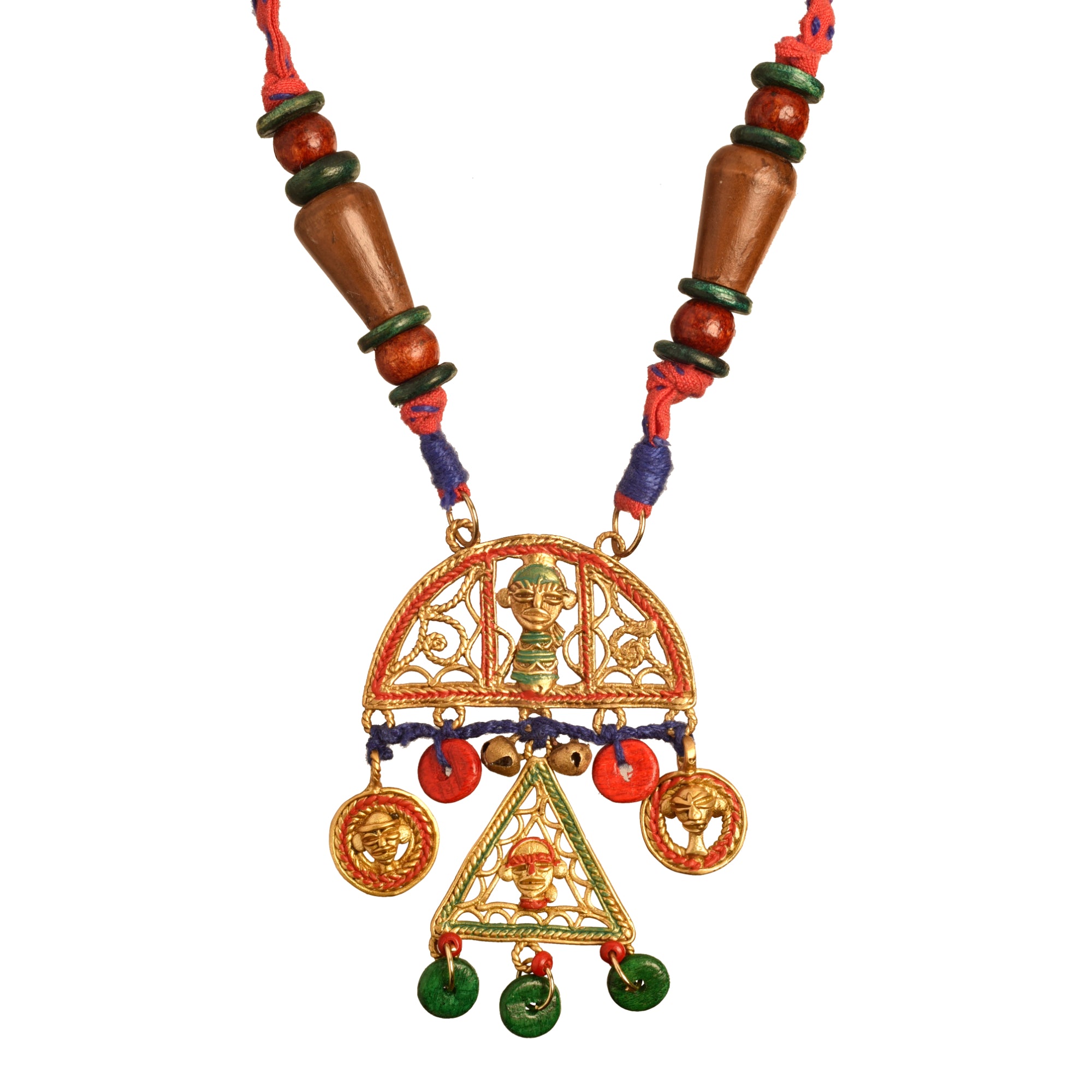 The Royal Family Handcrafted Tribal Dhokra Necklace