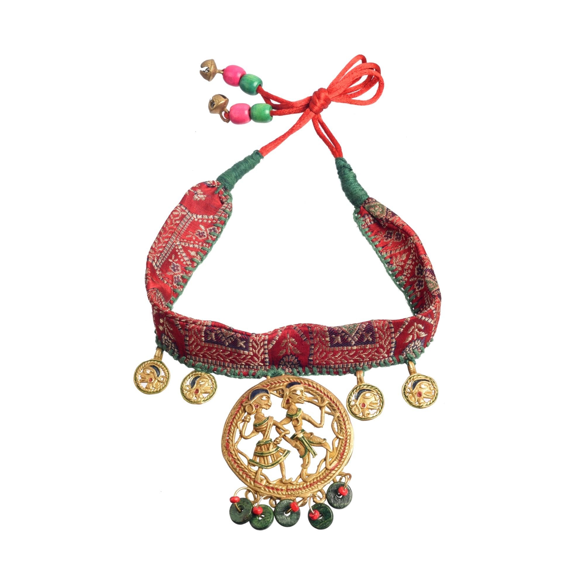 The Gracious Queen Handcrafted Tribal Choker Necklace