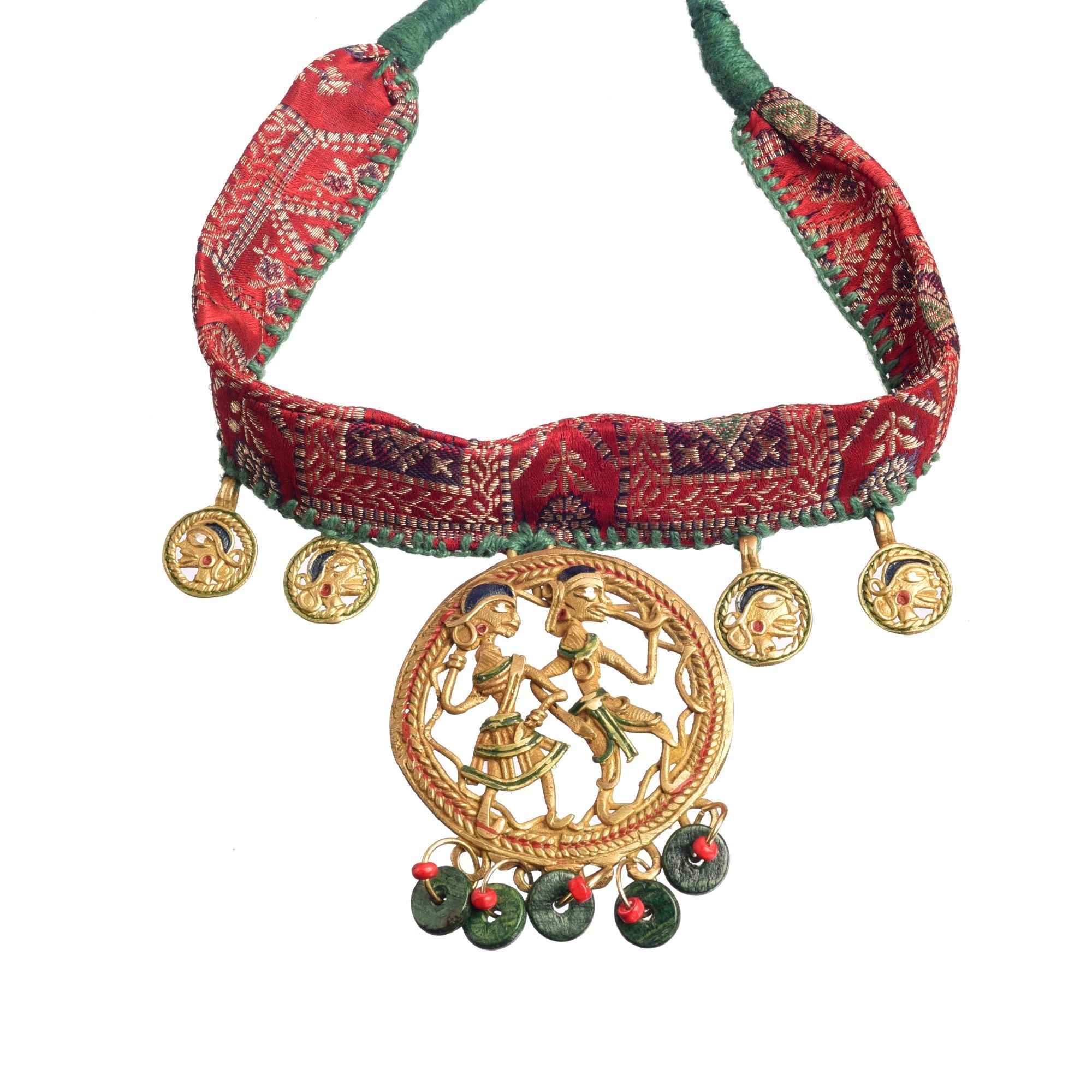 The Gracious Queen Handcrafted Tribal Choker Necklace