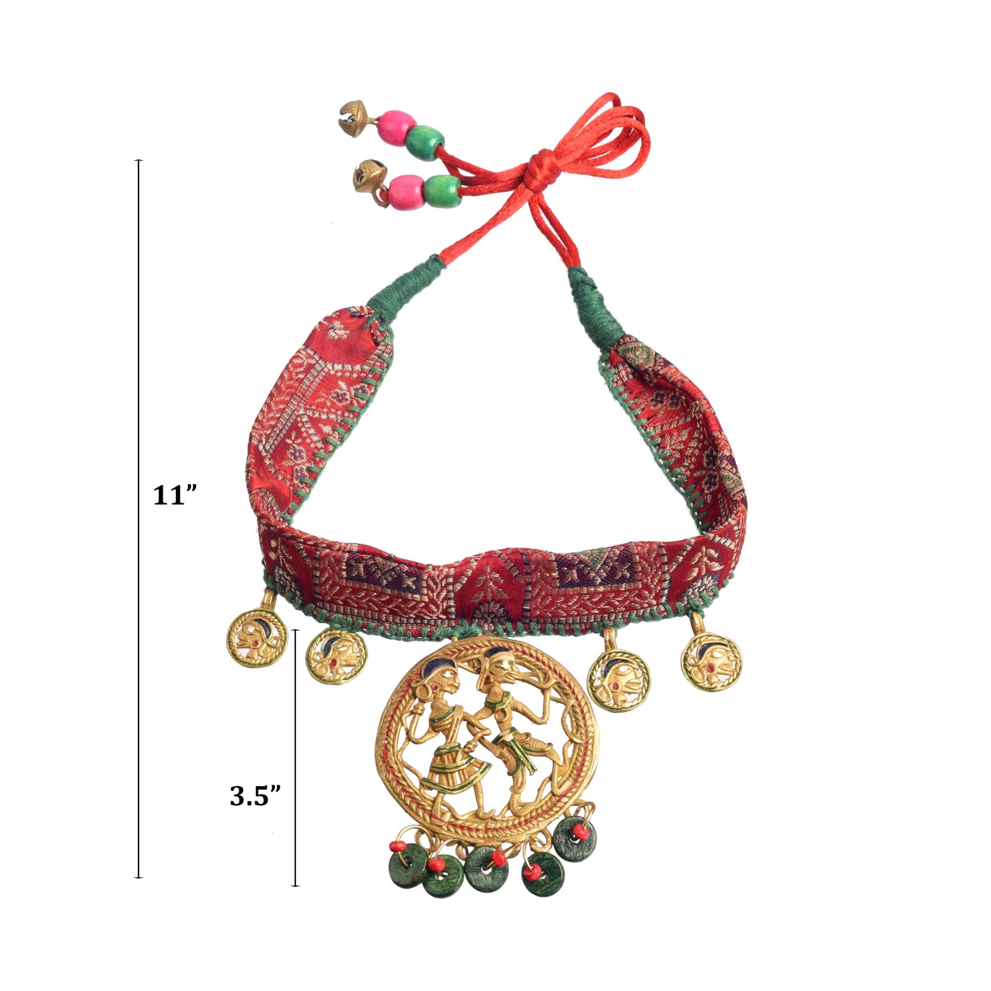 The Gracious Queen Handcrafted Tribal Choker Necklace