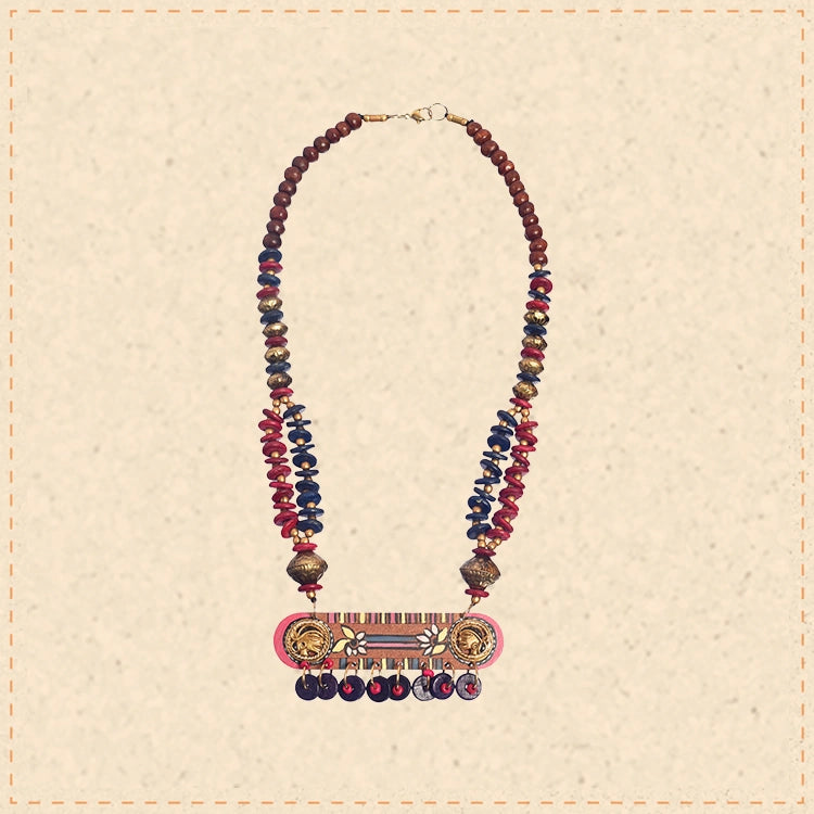The Wise' Handcrafted Tribal Dhokra Necklace