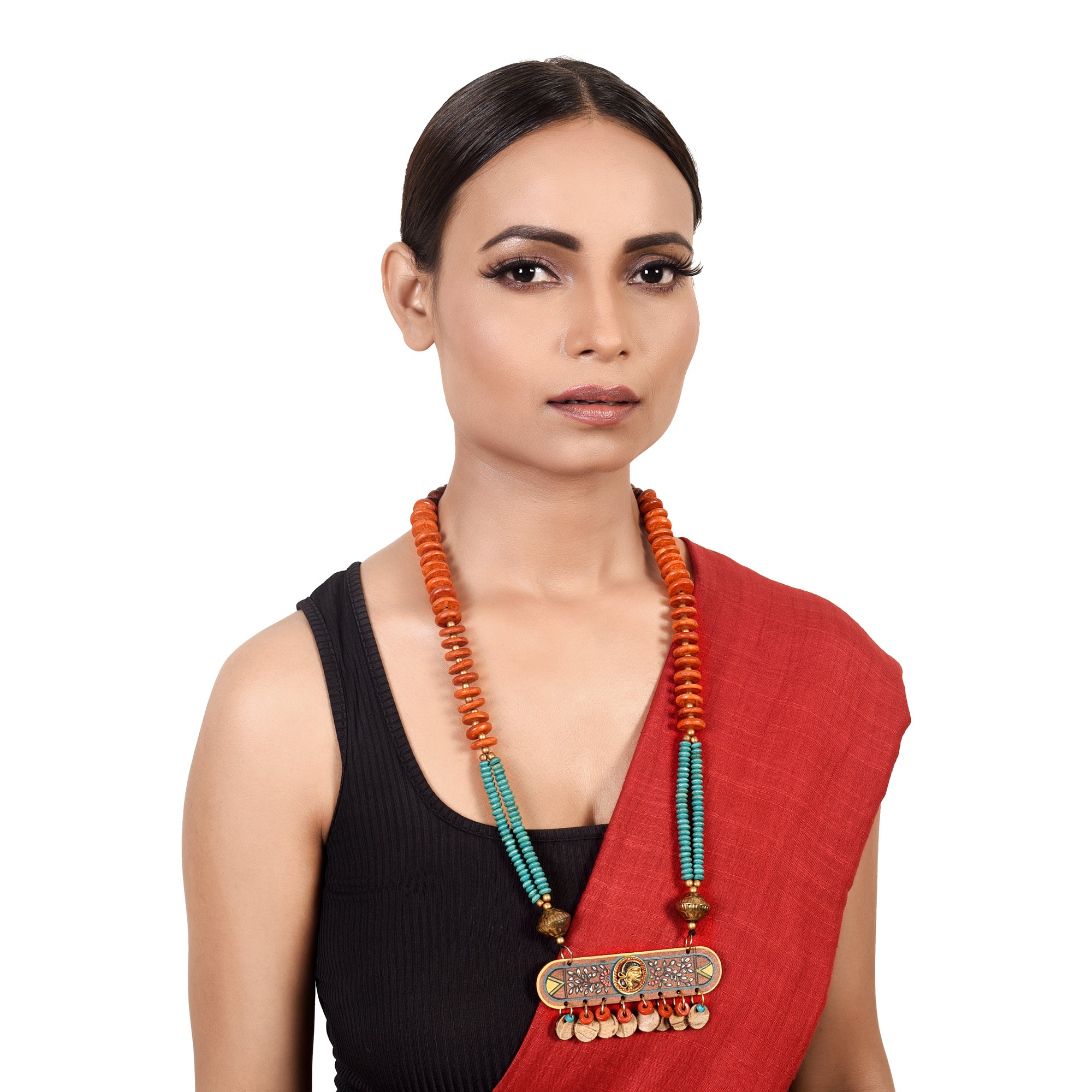 Urvashi' Handcrafted Tribal Dhokra Necklace