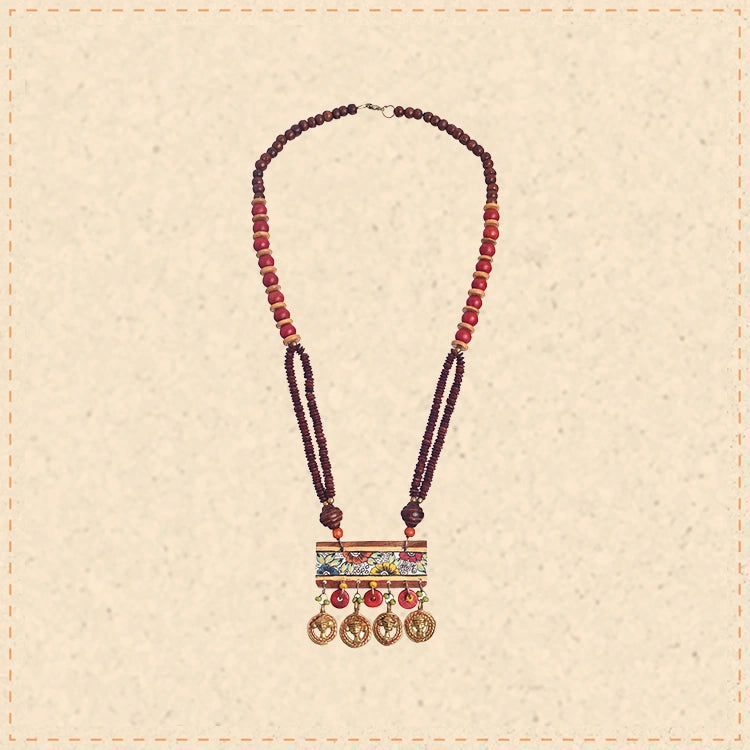 The Guardians' Handcrafted Tribal Dhokra Necklace