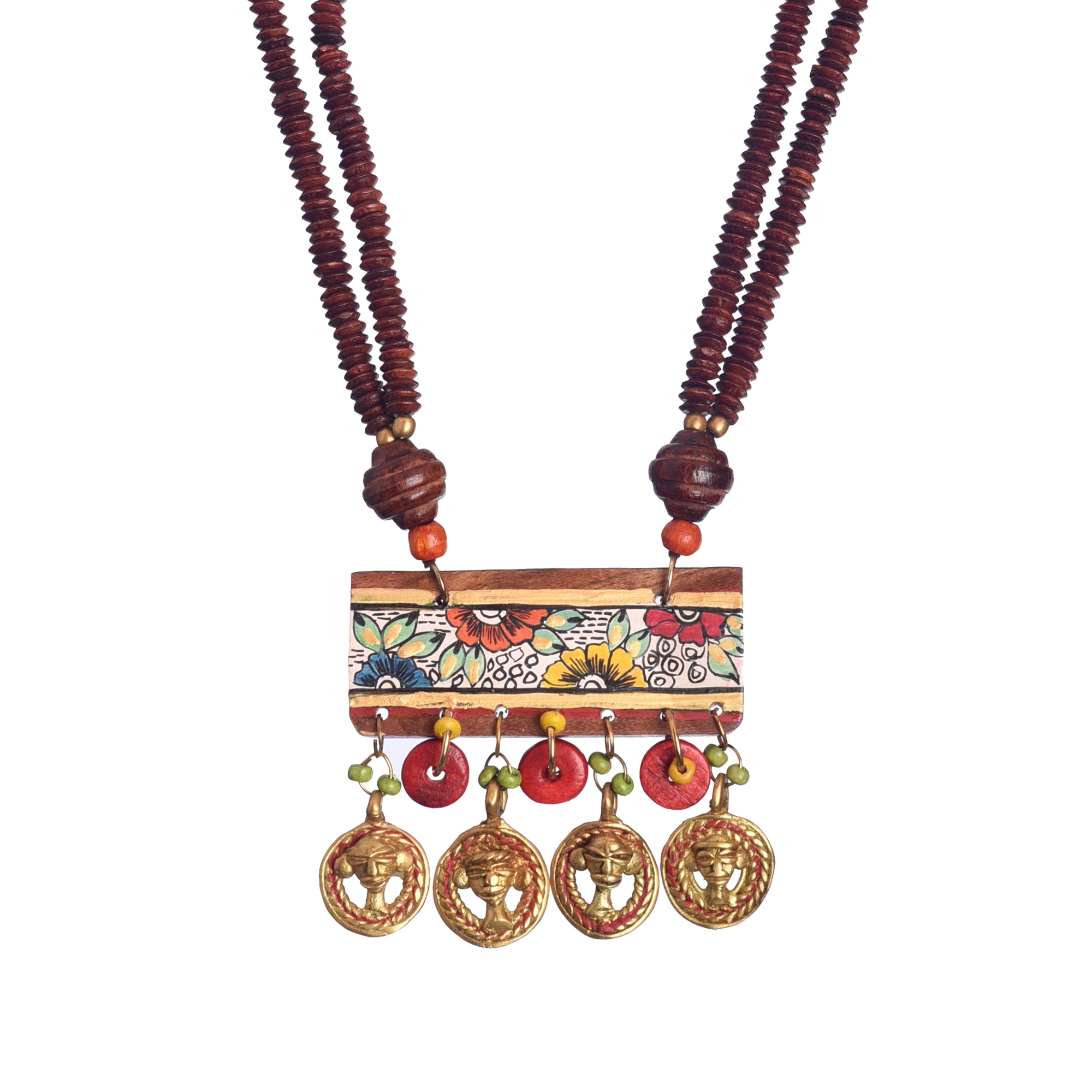 The Guardians' Handcrafted Tribal Dhokra Necklace