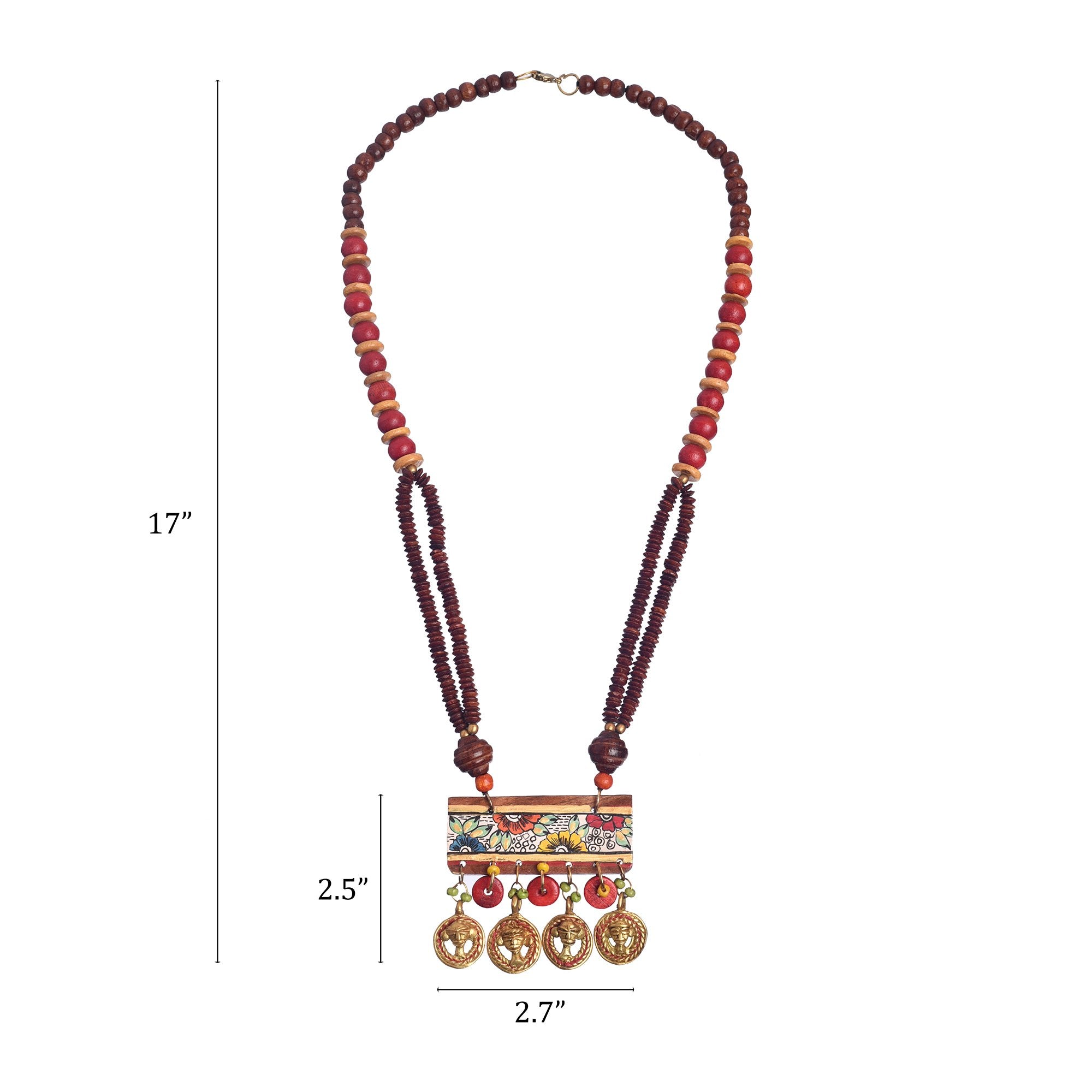 The Guardians' Handcrafted Tribal Dhokra Necklace