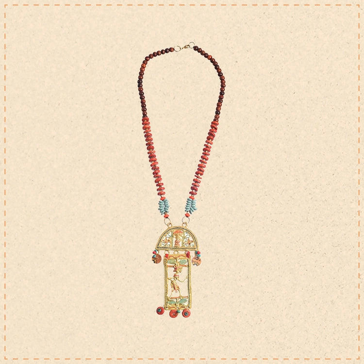 The Royal Cortege Handcrafted Tribal Necklace