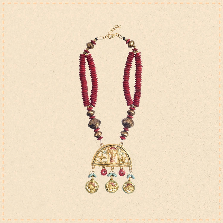 The Queen's Loop Handcrafted Tribal Necklace