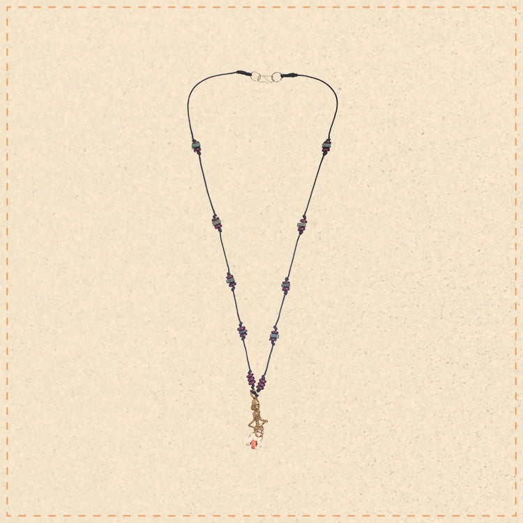 Nomadic Odyssey Amulet Handcrafted Ethnic Necklace