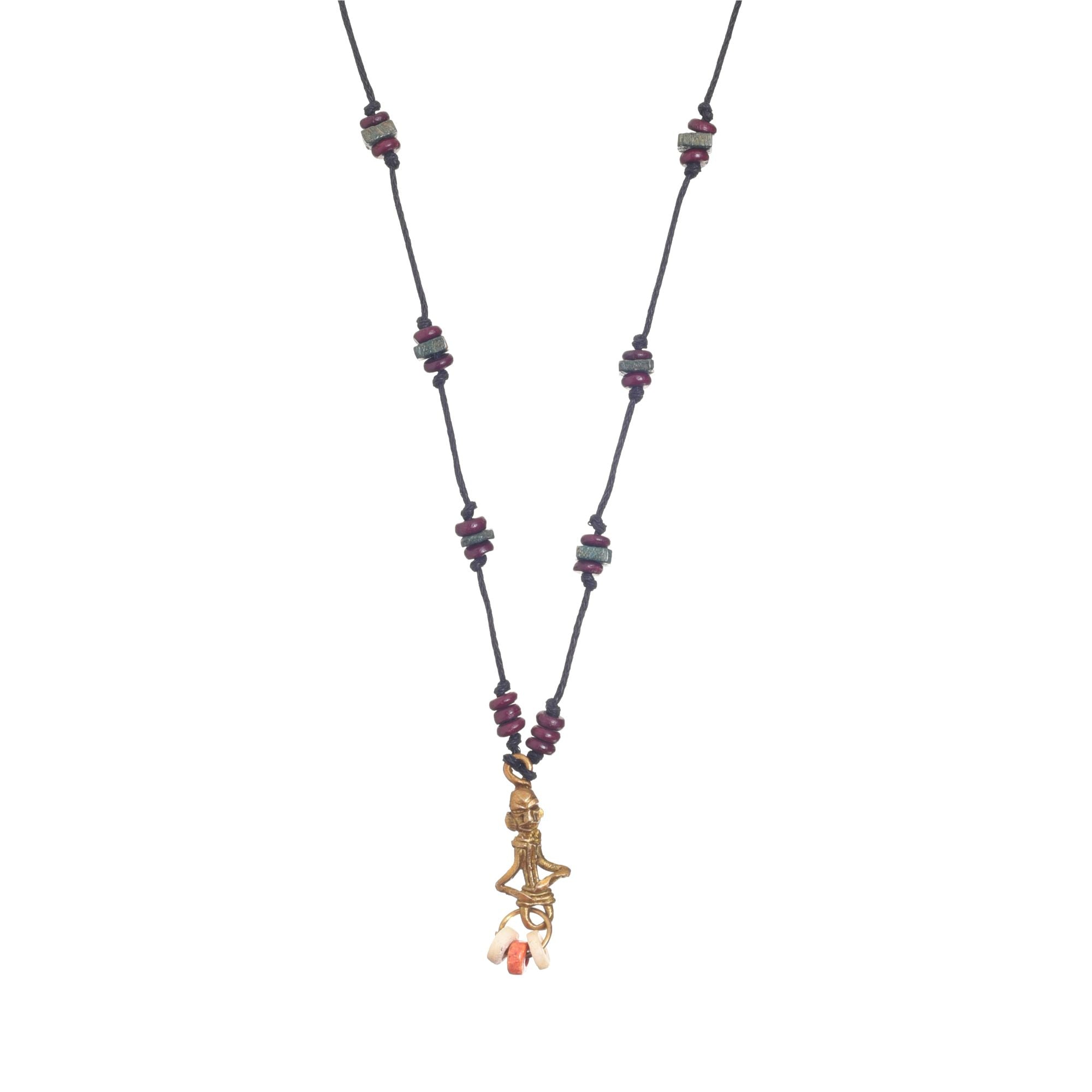 Nomadic Odyssey Amulet Handcrafted Ethnic Necklace