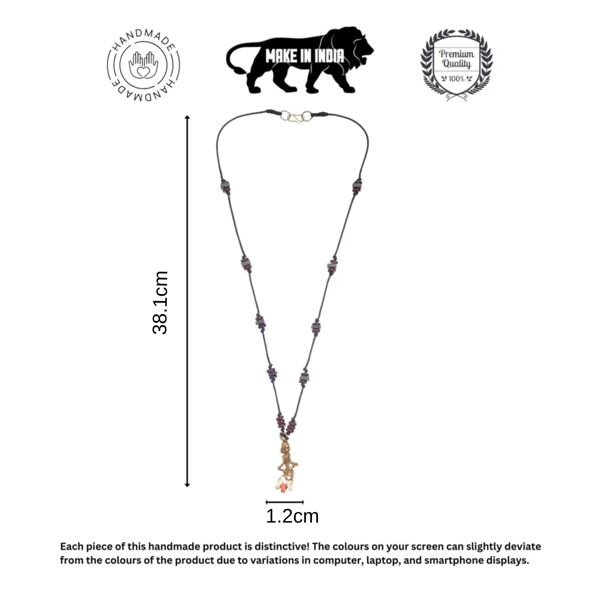 Nomadic Odyssey Amulet Handcrafted Ethnic Necklace