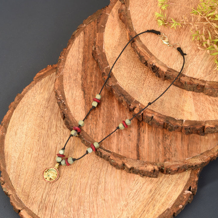 The Solo Queen Handcrafted Tribal Necklace