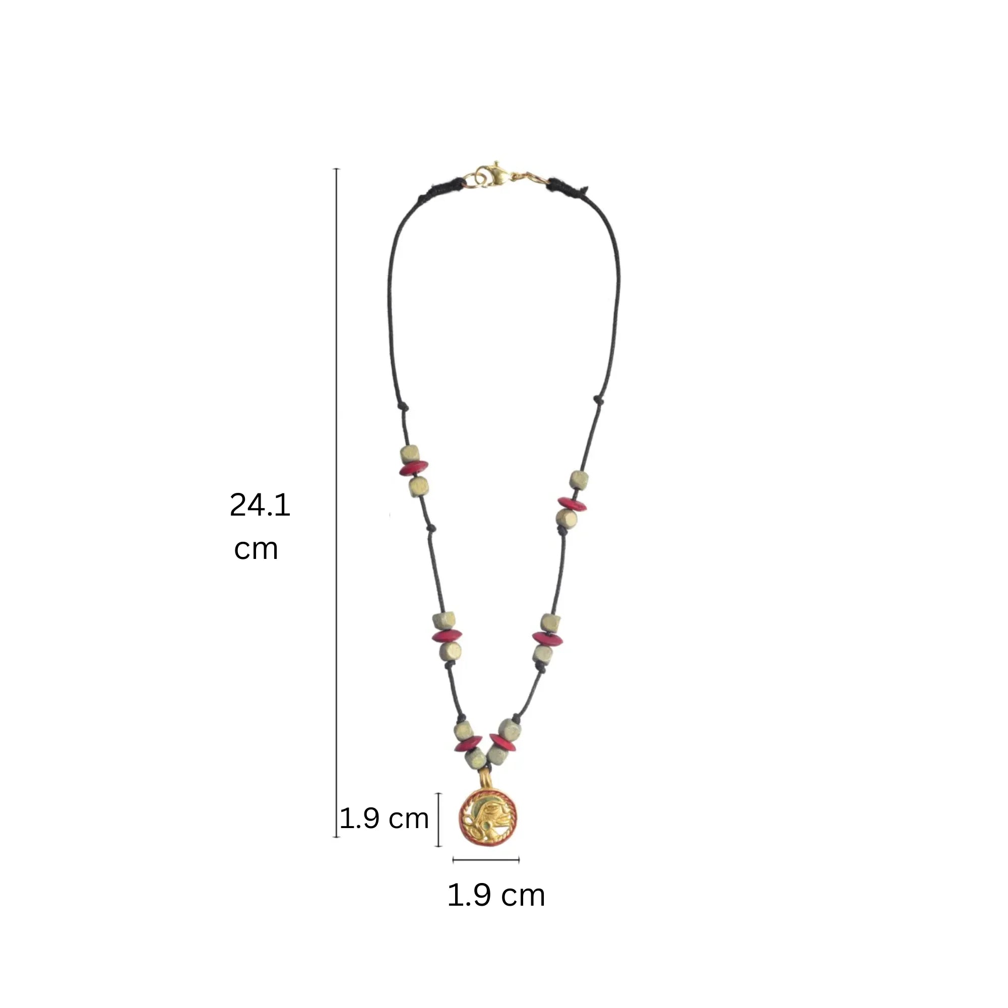 The Solo Queen Handcrafted Tribal Necklace