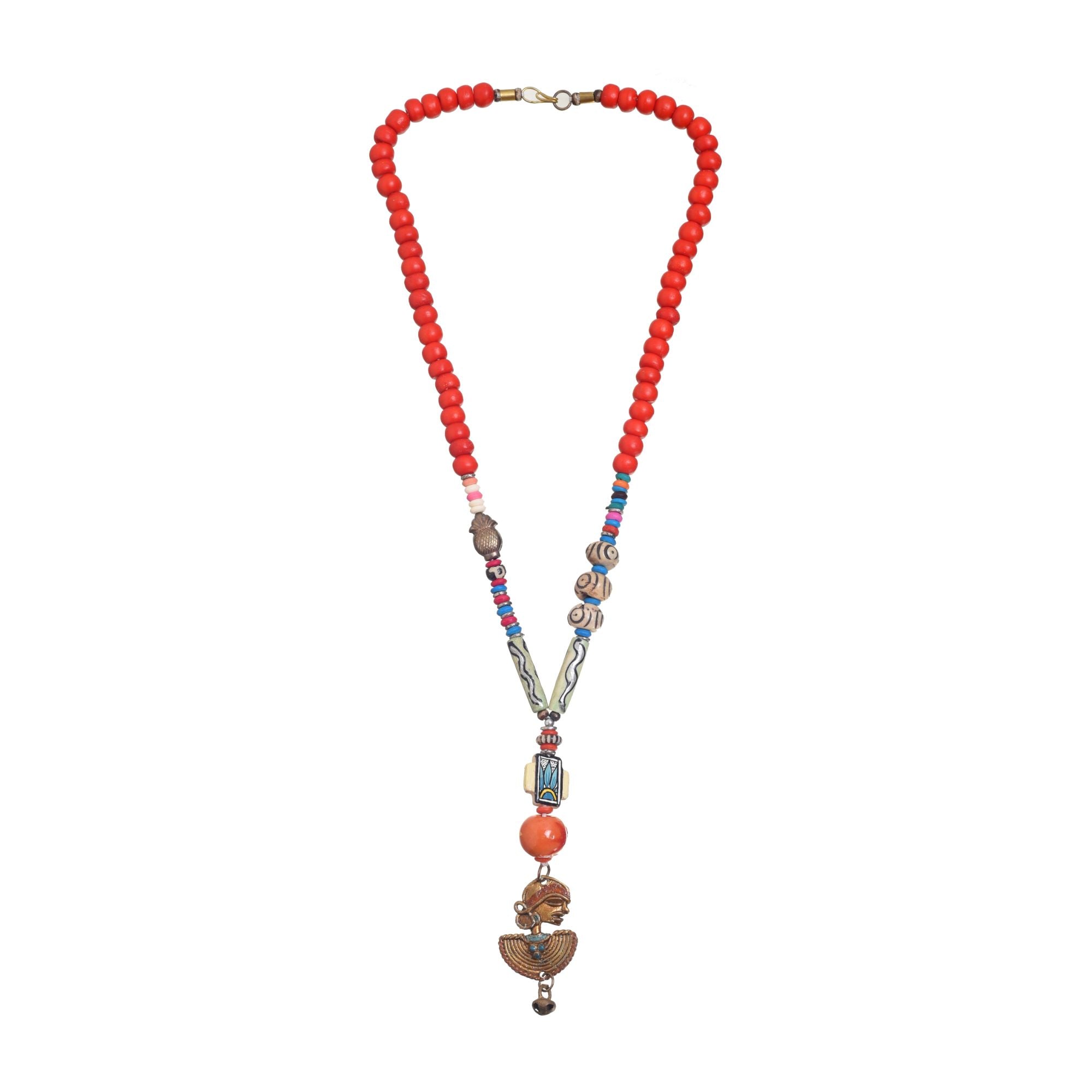 Mystical Moonstone Collar Handcrafted Ethnic Necklace