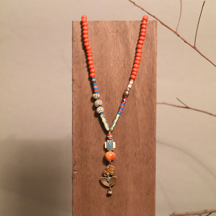 Mystical Moonstone Collar Handcrafted Ethnic Necklace
