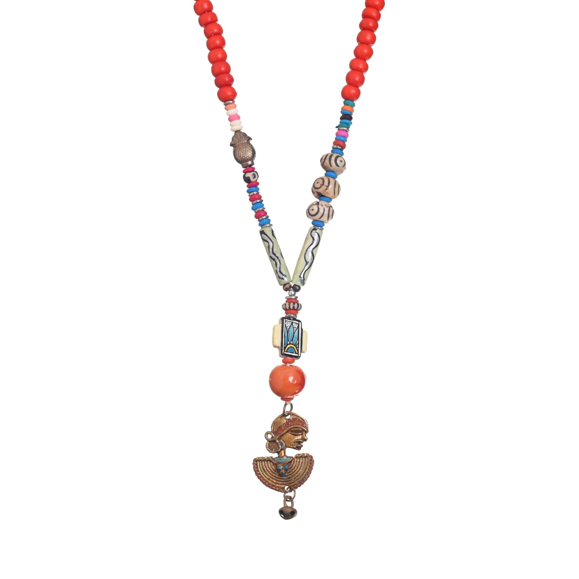 Mystical Moonstone Collar Handcrafted Ethnic Necklace