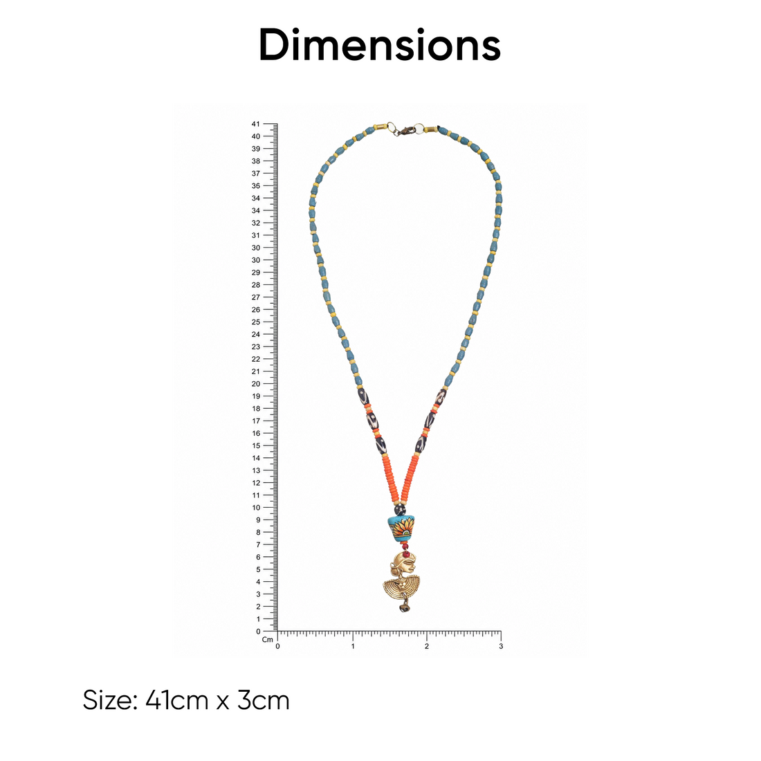 Gypsy Wanderer Talisman Handcrafted Ethnic Necklace