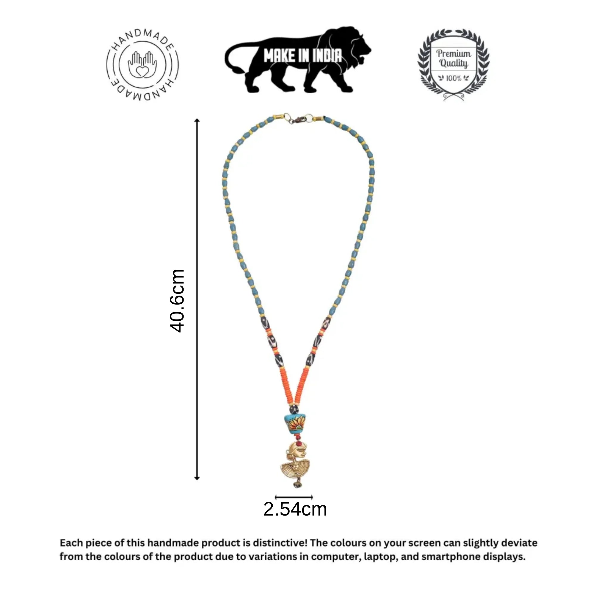 Gypsy Wanderer Talisman Handcrafted Ethnic Necklace