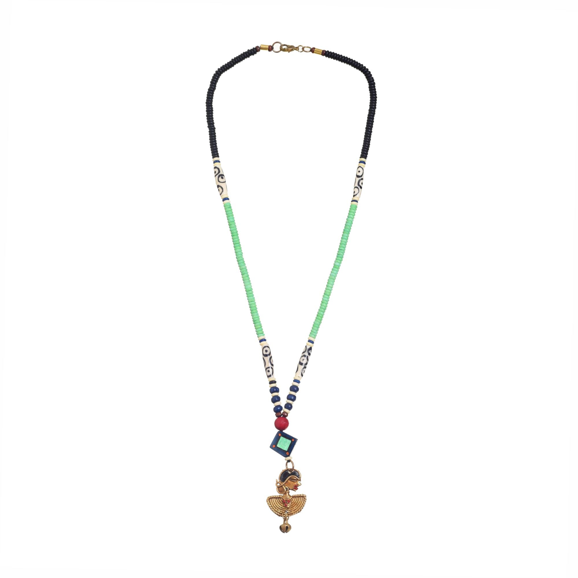 Vibrant Carnival Festoon Handcrafted Ethnic Necklace