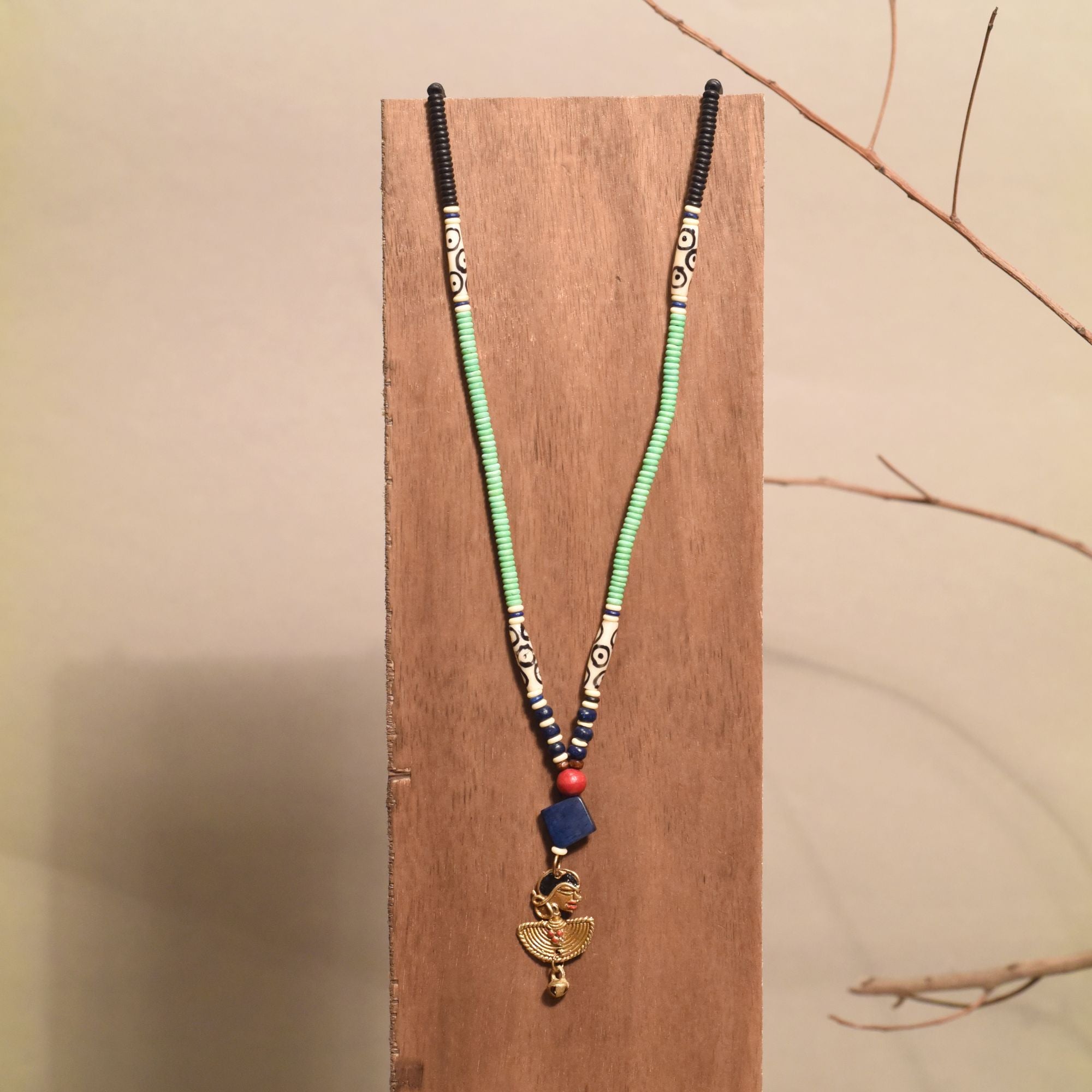 Vibrant Carnival Festoon Handcrafted Ethnic Necklace