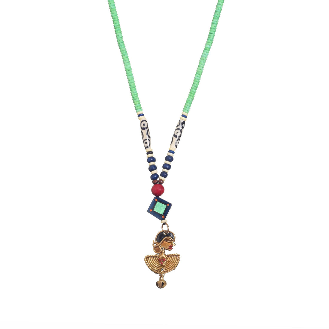 Vibrant Carnival Festoon Handcrafted Ethnic Necklace