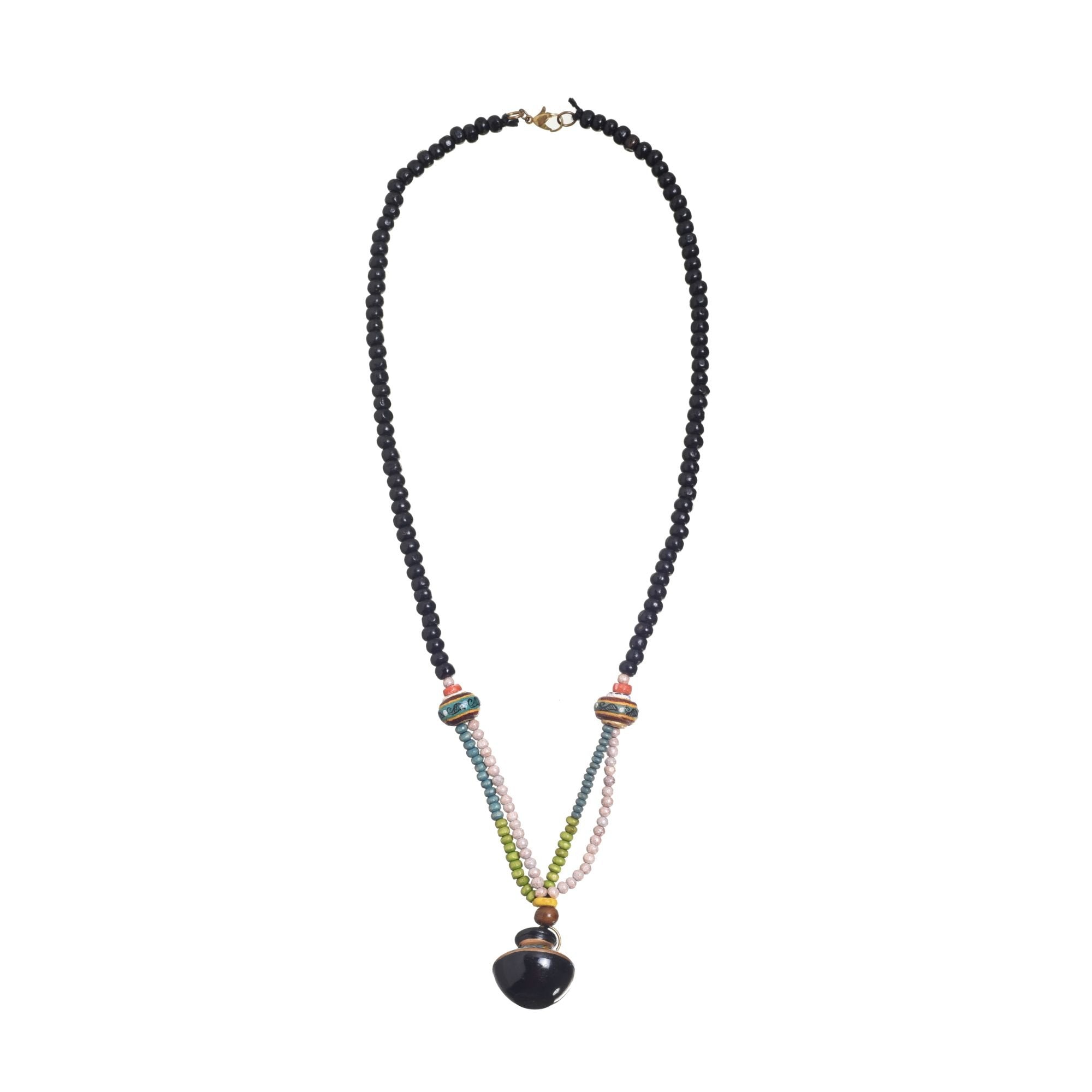 Gypsy Moonstone Collar Handcrafted Ethnic Necklace