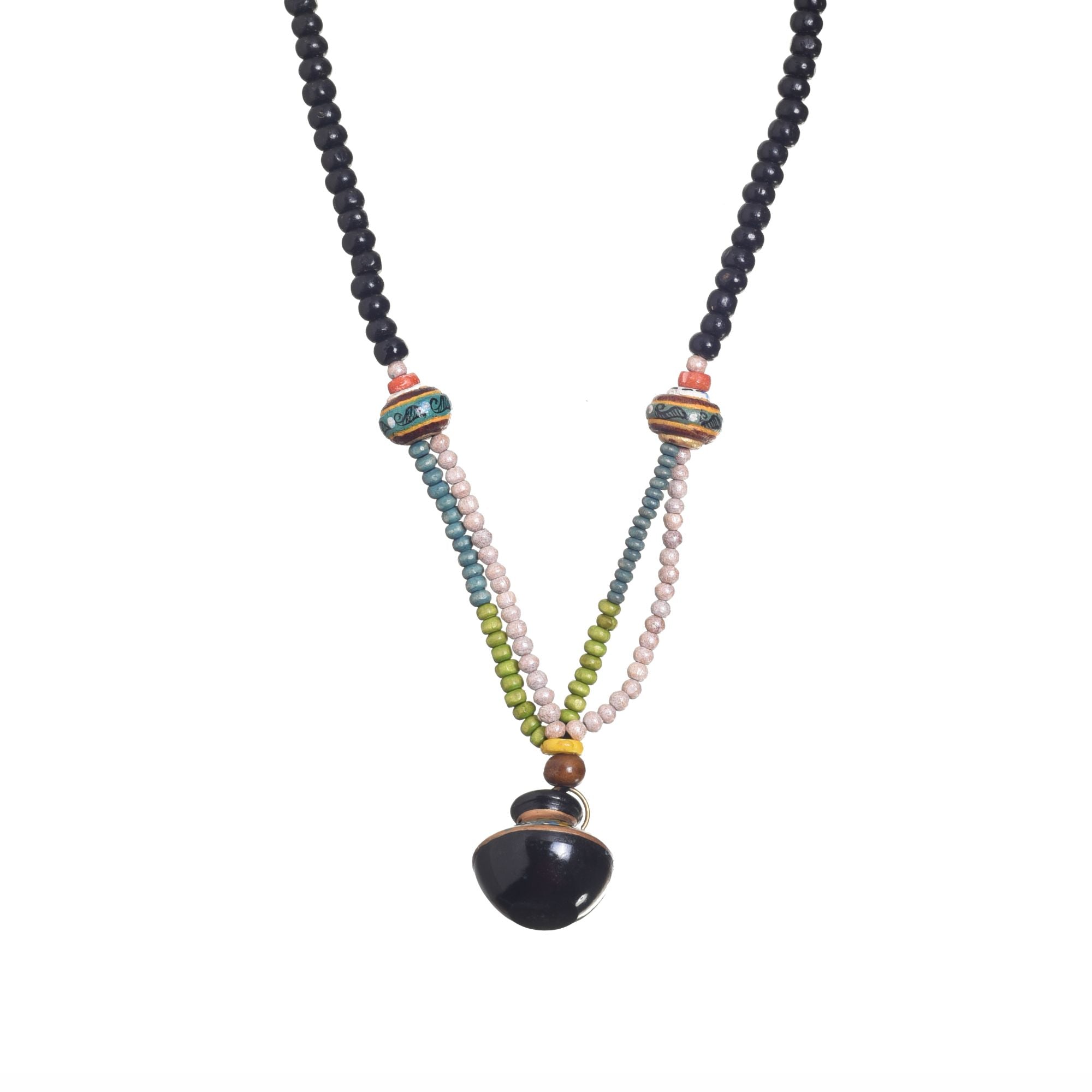 Gypsy Moonstone Collar Handcrafted Ethnic Necklace