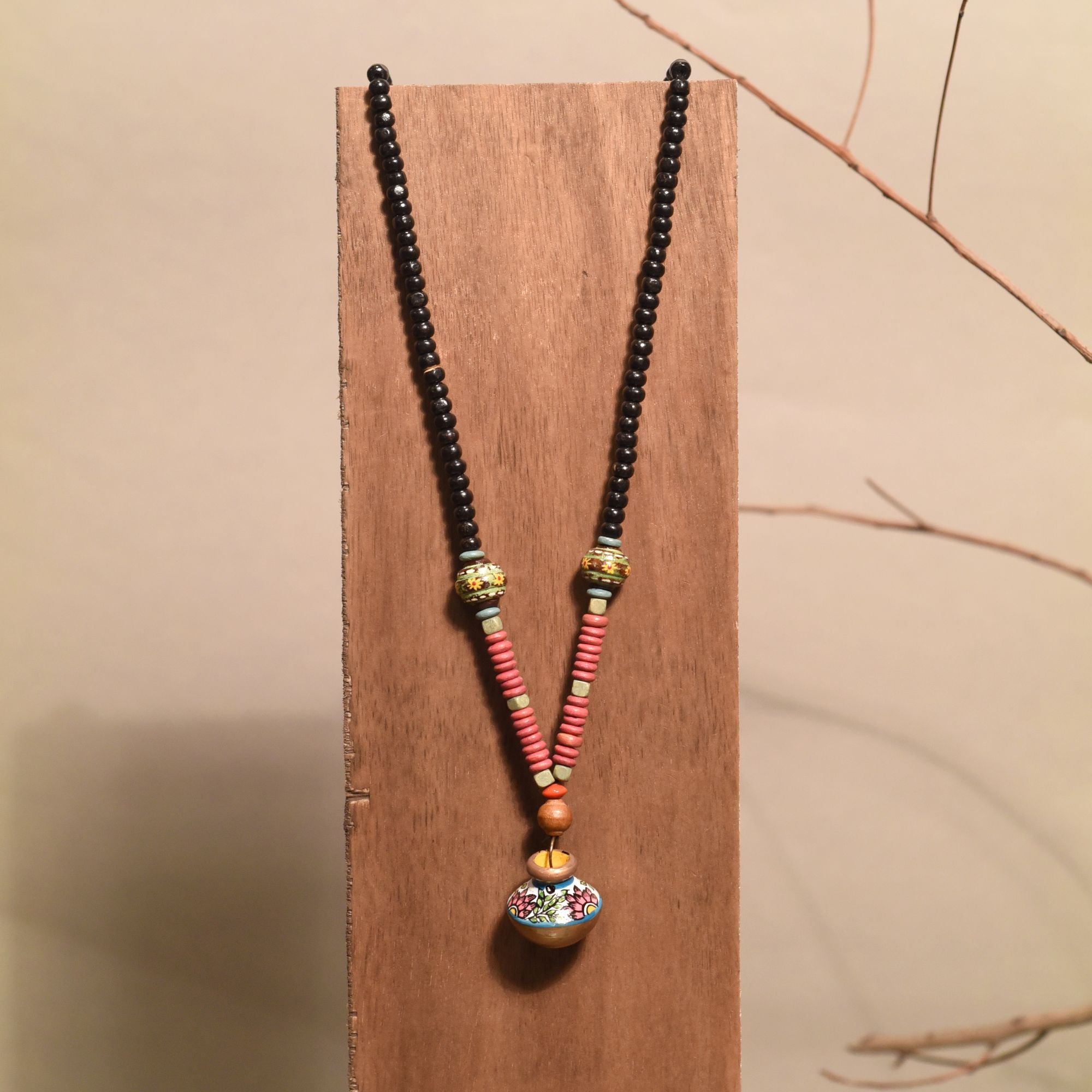 Enchanted Festival Talisman Handcrafted Ethnic Necklace