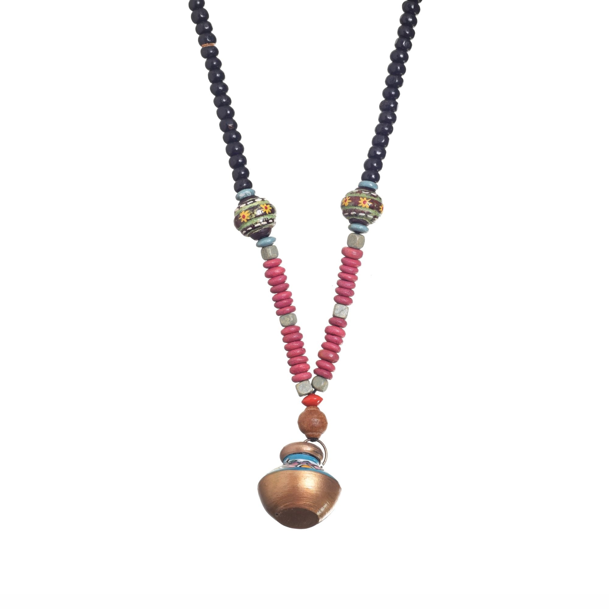 Enchanted Festival Talisman Handcrafted Ethnic Necklace