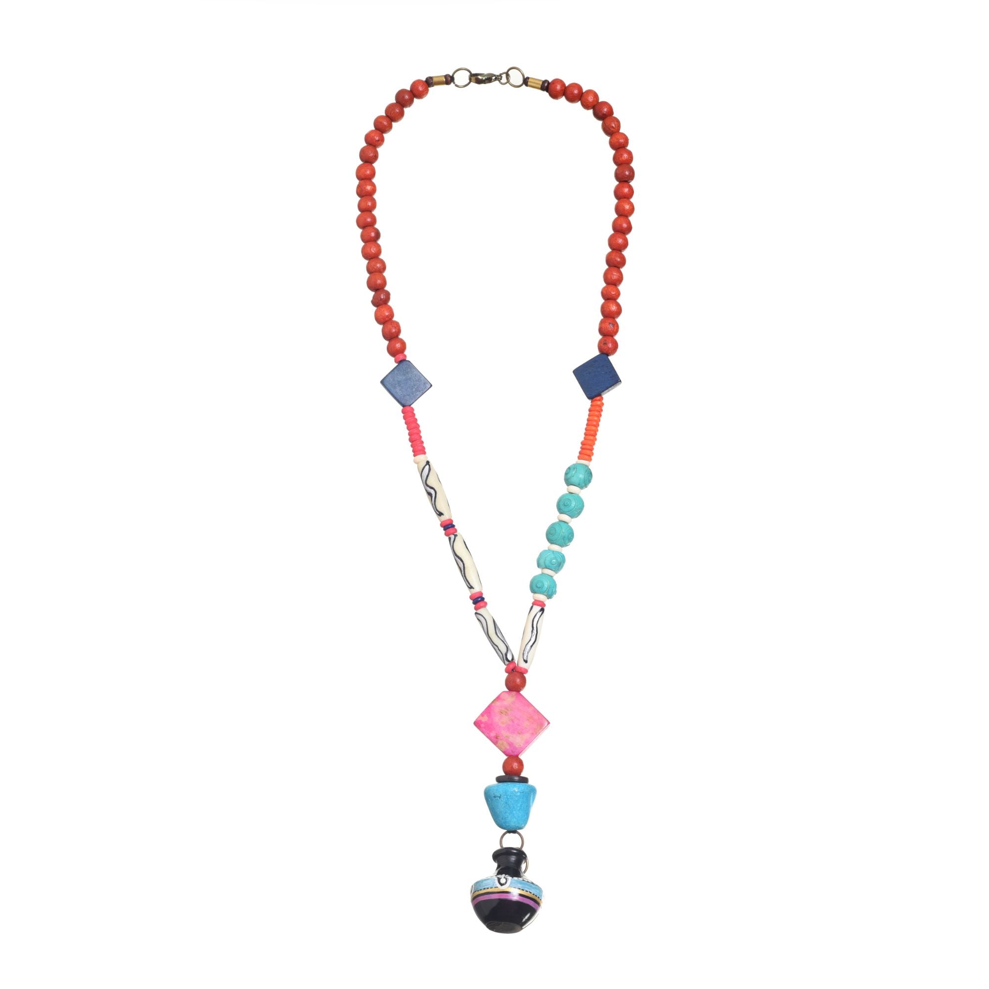 Wanderlust Dreamcatcher Lariat Handcrafted Ethnic Necklace