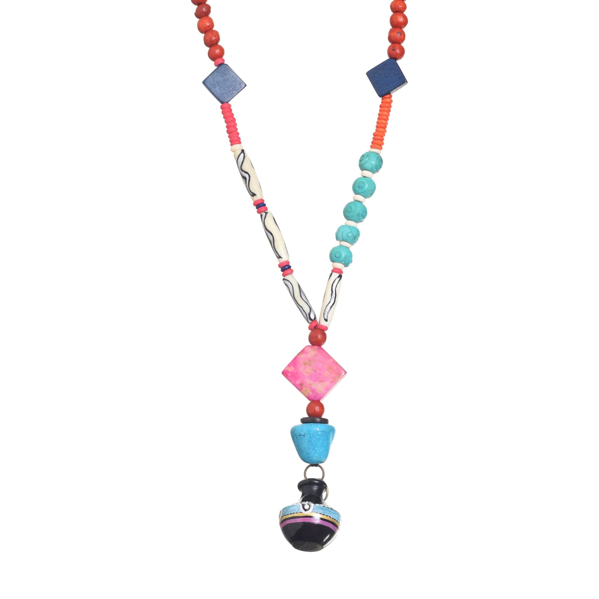 Wanderlust Dreamcatcher Lariat Handcrafted Ethnic Necklace