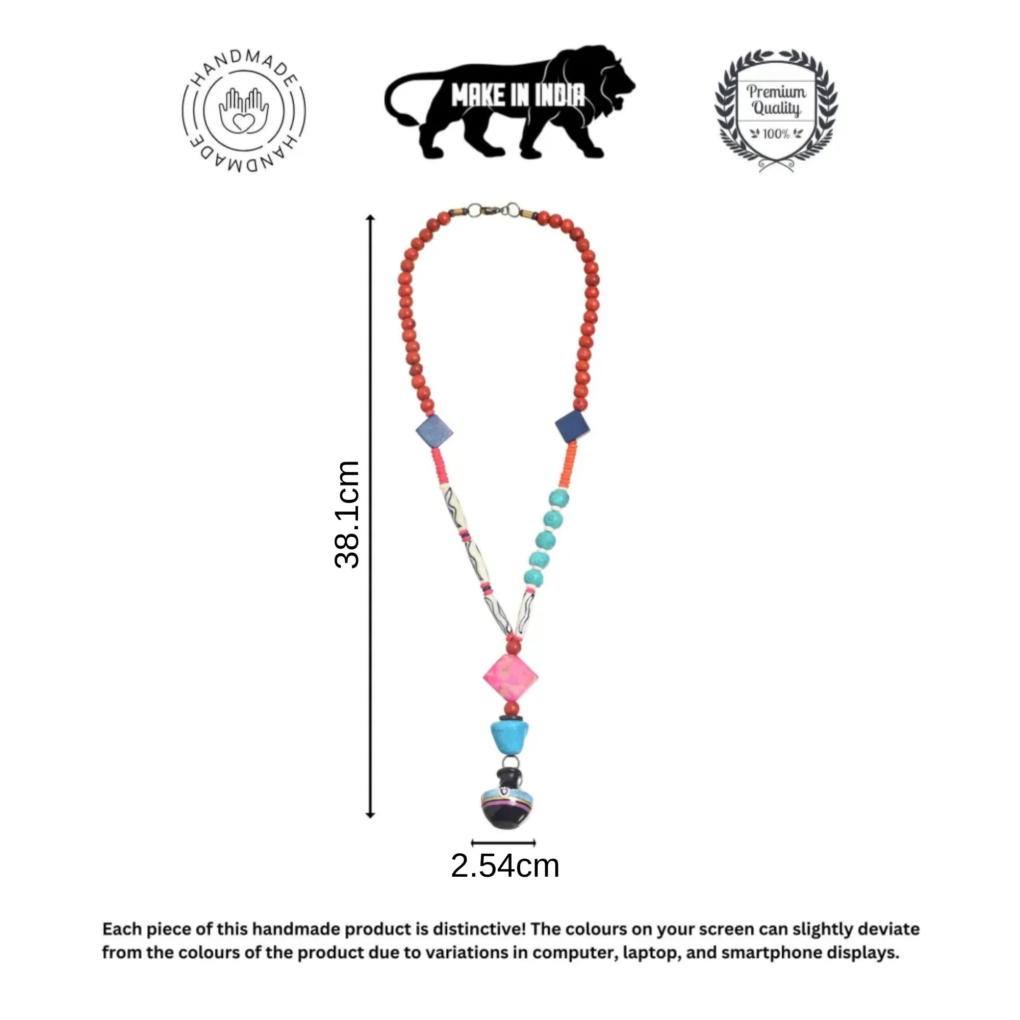 Wanderlust Dreamcatcher Lariat Handcrafted Ethnic Necklace