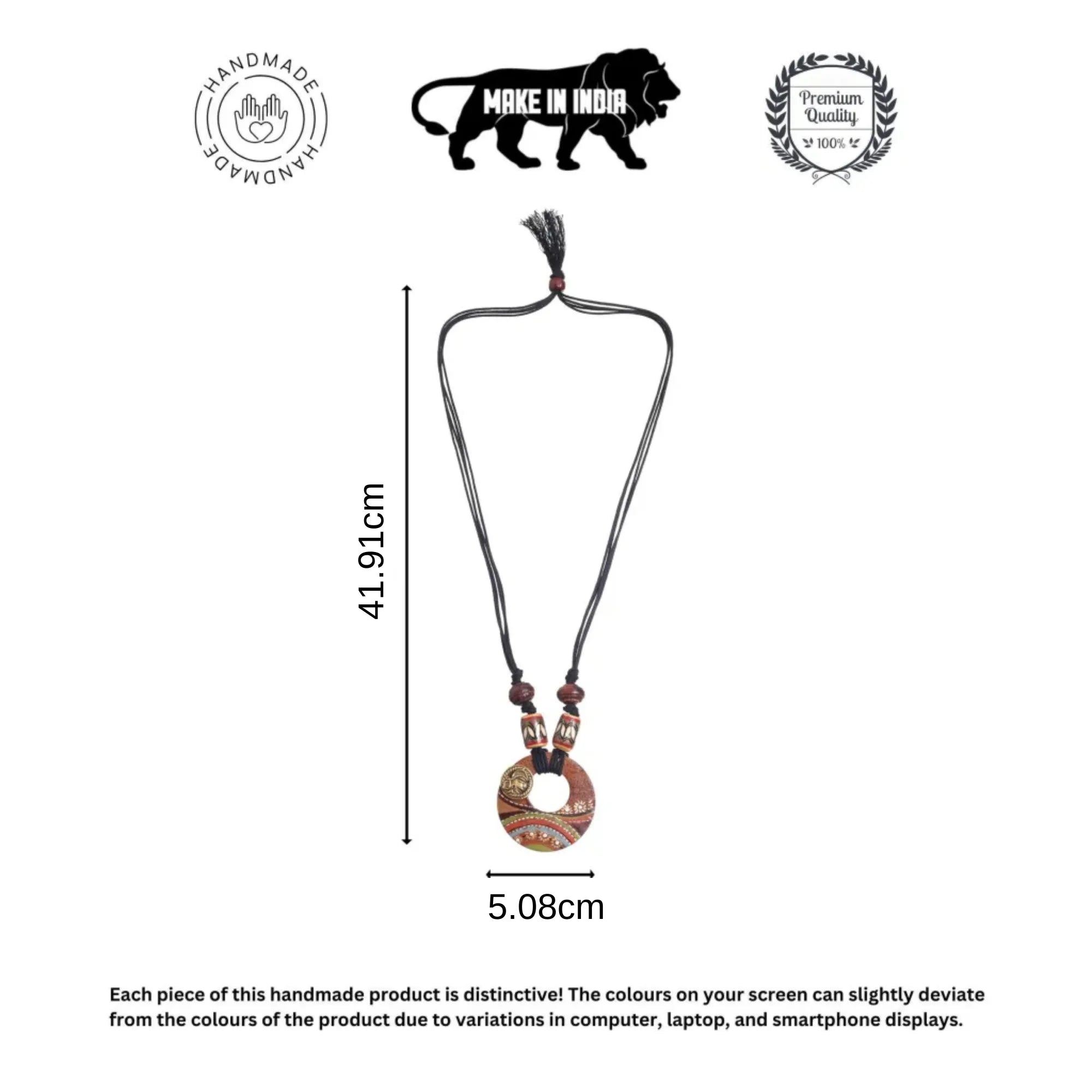 Tribal Enchantress  Handcrafted Ethnic Necklace