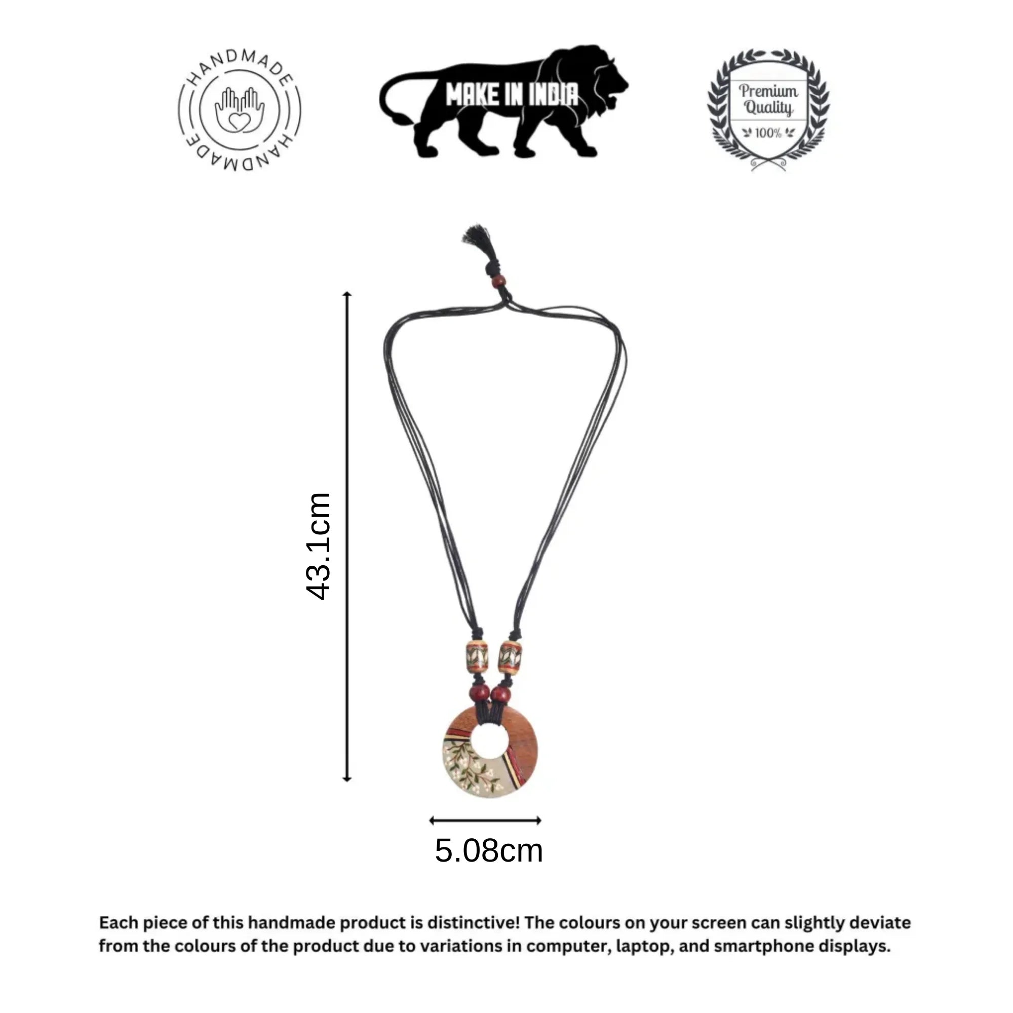 Bohemian Rhapsody Handcrafted Ethnic Necklace