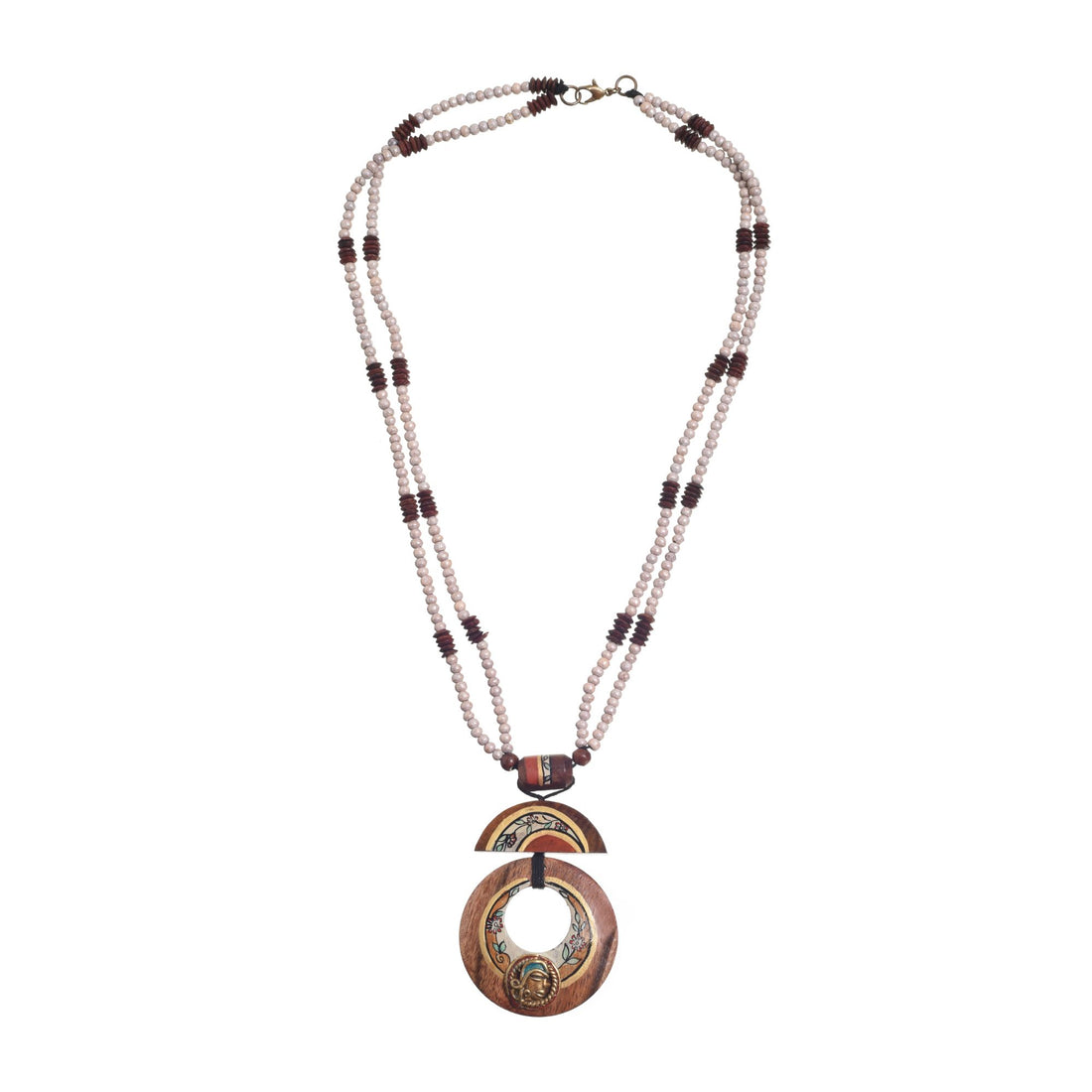 Vibrant Festival Collar Handcrafted Ethnic Necklace