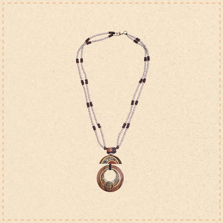 Vibrant Festival Collar Handcrafted Ethnic Necklace