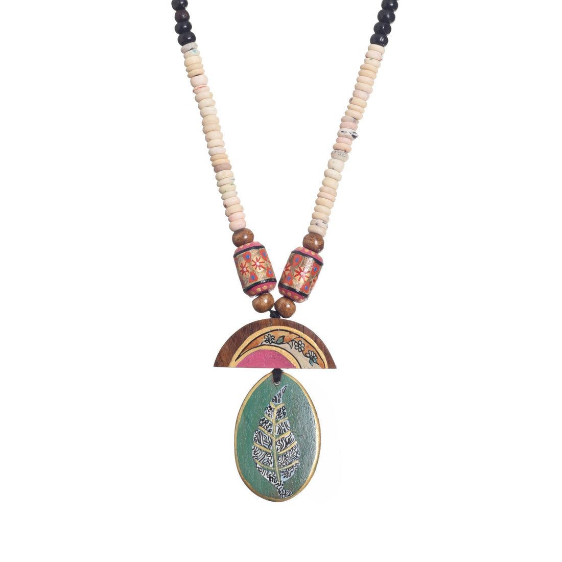 Serene Henna Charms Handcrafted Ethnic Necklace